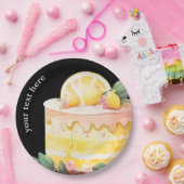 レモンケーキ紙プレート ペーパープレート (パーティー)