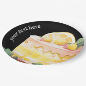 レモンケーキ紙プレート ペーパープレート (アングル)