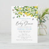 レモンサマーベビーシャワー 招待状 (スタンド正面)