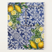 レモンサマー地中海のポルトガルアポイントメント プランナー手帳 (裏面)