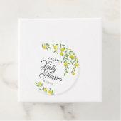 レモンサマー素朴ベビーシャワー フェイバータグ (インサイチュ)