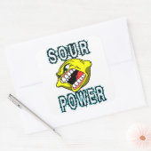 レモンサワーパワー スクエアシール (封筒)