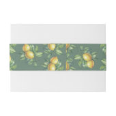 レモンシシ地中海のリアン目的地の結婚式 招待状ベリーバンド (裏面例)