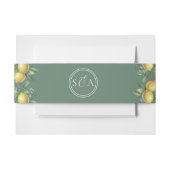 レモンシシ地中海のリアン目的地の結婚式 招待状ベリーバンド (正面例)