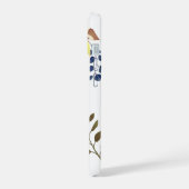 レモンシックモノグラムホワイト iPhone 15ケース (左側面)