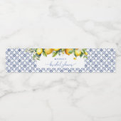 レモンシッ地中海のツブライダルソワー ペットボトルラベル (シングルラベル)