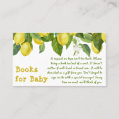 レモンシトラスのメイン絞りブックリクエストゲーム 名刺 (正面)