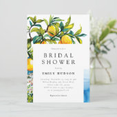 レモンシトラスアマルフィコーストブライダルシャワー 招待状 (スタンド正面)