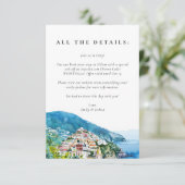 レモンシトラスアマルフィ結婚コースト エンクロージャーカード (スタンド正面)