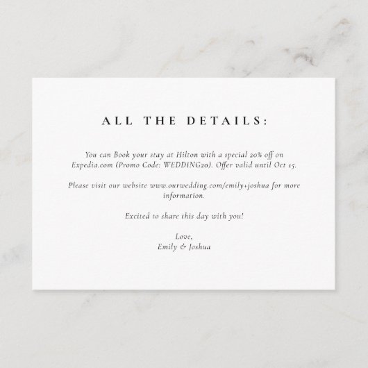 レモンシトラスアマルフィ結婚コースト エンクロージャーカード (正面)