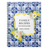 レモンシトラスイタリアンレシピ ノートブック (正面)