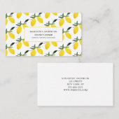 レモンシトラスイベントプランナー 名刺 (正面/裏面)