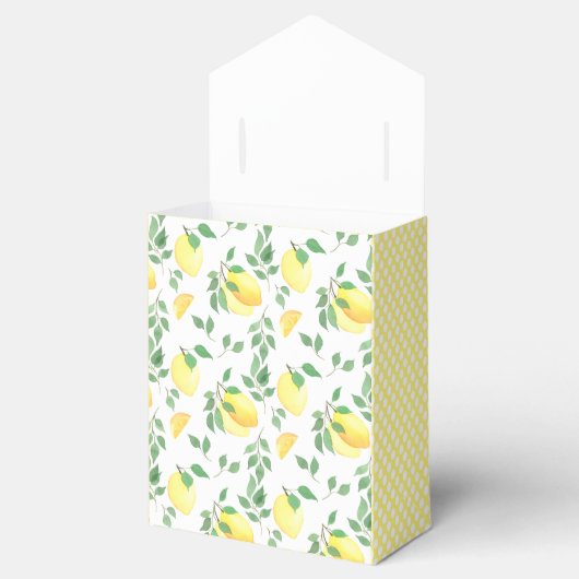 レモンシトラスウォーター色 フェイバーボックス (オープン)