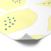 レモンシトラスゲストブックサイン ポスター (角)