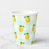 レモンシトラスサマー誕生日 紙コップ (裏面)
