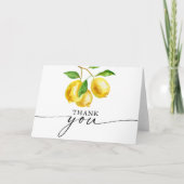 レモンシトラスサンキューカード サンキューカード (正面)