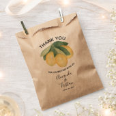 レモンシトラスサンキュー フェイバーバッグ (クリップ留めされた状態)