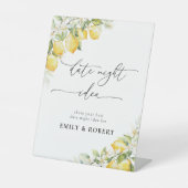 レモンシトラスデイトナイトアイディアサイン 台座サイン (正面)