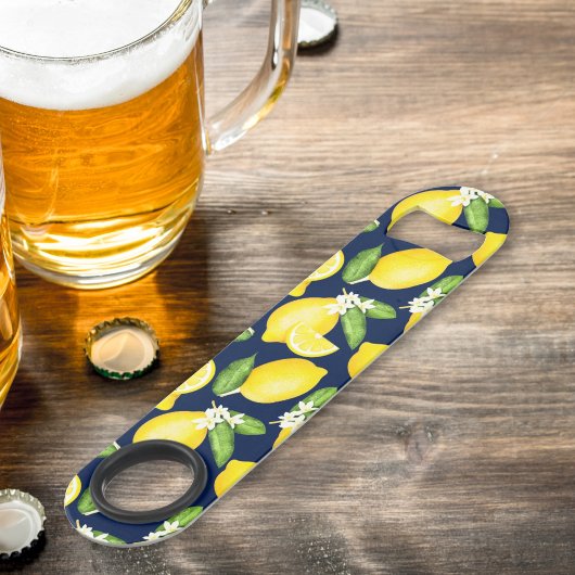 レモンシトラスネイビーブルー スピード栓抜き