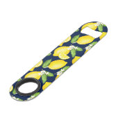 レモンシトラスネイビーブルー スピード栓抜き (正面アングル)