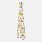 レモンシトラスフルーツ夏 ネクタイ (裏面)