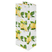 レモンシトラスフルーツ植物学 ワインギフトバッグ (裏面アングル)