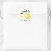 レモンシトラスフルーツ |フレンドシップハローおもしろい スクエアシール (バッグ)