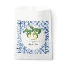 レモンシトラスフローラブルーホワイト婚約