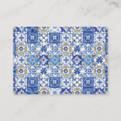 レモンシトラスフローラ結婚グリーンの願い井戸 エンクロージャーカード (裏面)