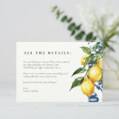 レモンシトラスポジタイタリアンノ結婚ーズ エンクロージャーカード (スタンド正面)