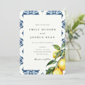 レモンシトラスポジタイタリアンノ結婚ーズ 招待状 (スタンド正面)