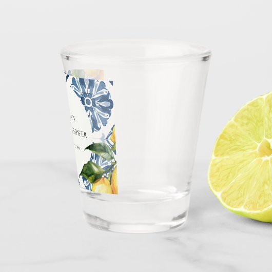 レモンシトラスポジターノイタリアンブライダルシャワー ショットグラス (右)