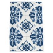 レモンシトラスポジターノイタリアンブライダルシャワー ミディアムペーパーバッグ (裏面)