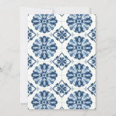 レモンシトラスポジターノイタリアンブライダルシャワー 招待状 (裏面)