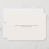 レモンシトラスメインスクイズグリーンブライダルシャワー 招待状 (裏面)