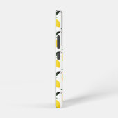 レモンシトラスモノグラム名 SAMSUNG GALAXYケース (右側面)