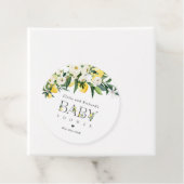 レモンシトラス地中海のベビーシャワーの好意 フェイバータグ (インサイチュ)