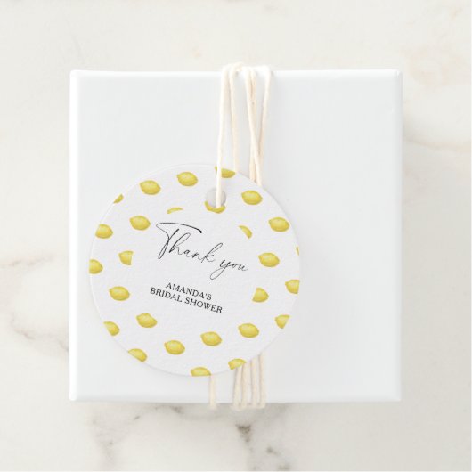 レモンシトラス結婚-'s Thank You フェイバータグ (インサイチュ)