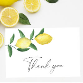 レモンシトラス – サンキューカード