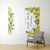 レモンシトラス ブライダルシャワー タペストリー (インサイチュ(横))