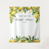 レモンシトラス ブライダルシャワー タペストリー (正面)