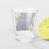 レモンシトラス ポジターノ ブライダルシャワー ショットグラス (裏面)
