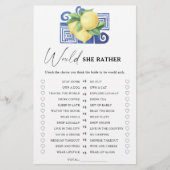 レモンシトラス – 彼女はむしろブライダルシャワーゲーム (正面)