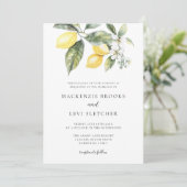 レモンシトラッ地中海のトタイル自然結婚ズ 招待状 (スタンド正面)