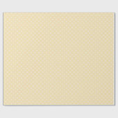 レモンシフォンイエローマイクロドットのラッピング紙 ラッピングペーパー (フラット)