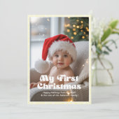 レモンシフォンギンガム マイ ファースト クリスマス ベイビー (スタンド正面)