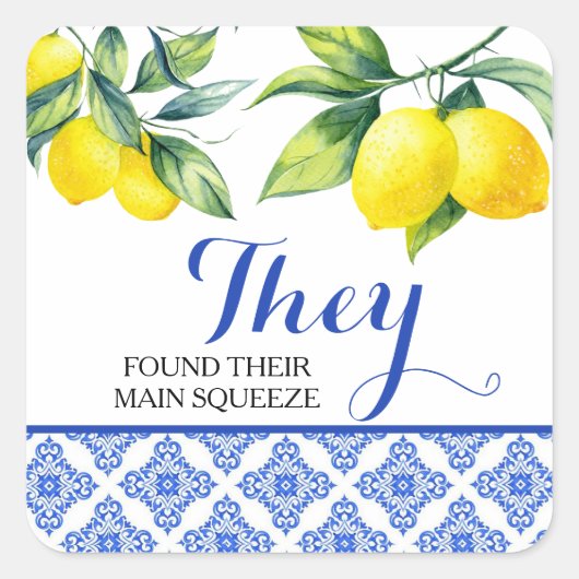 レモンシャワー スクエアシール (正面)