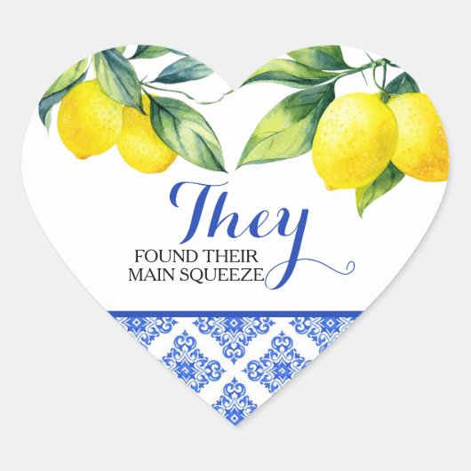 レモンシャワー ハートシール (正面)