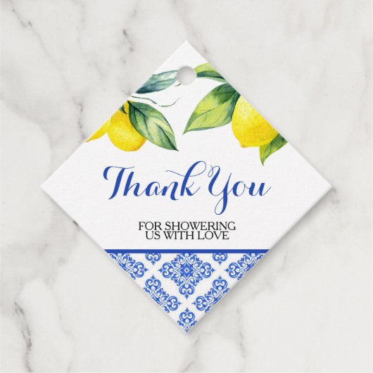 レモンシャワー フェイバータグ (正面)