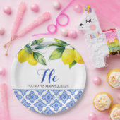 レモンシャワー ペーパープレート (パーティー)